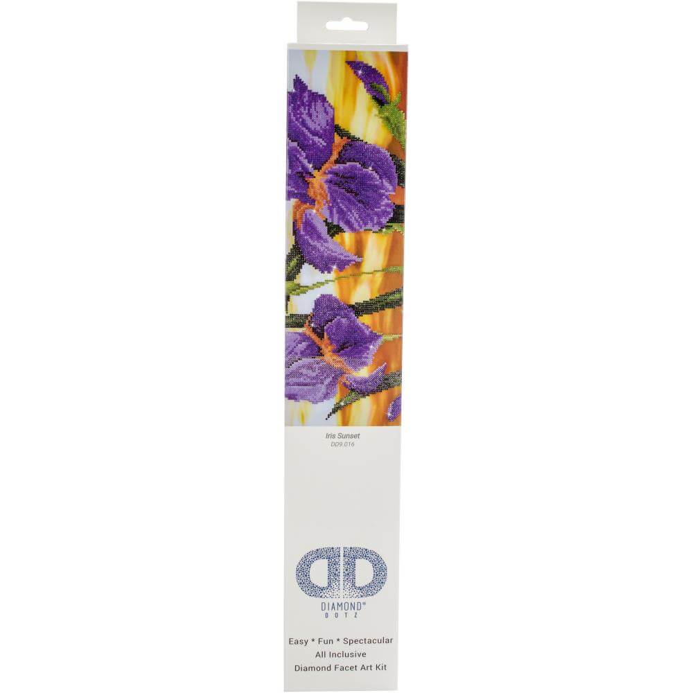 Iris Sunset Diamond Art Kit