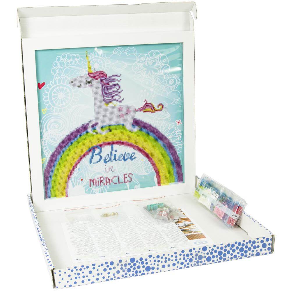 Believe in Miracles Framed Diamond Art Kit