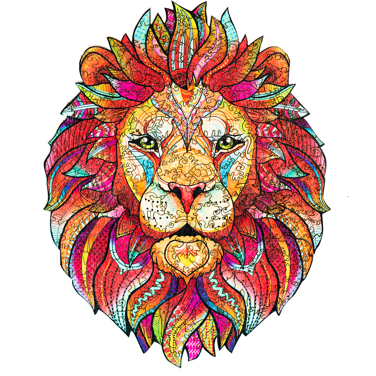 Wooden Jigsaw Puzzle Lion (B2B)