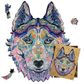 Wooden Jigsaw Puzzle Husky (B2B)