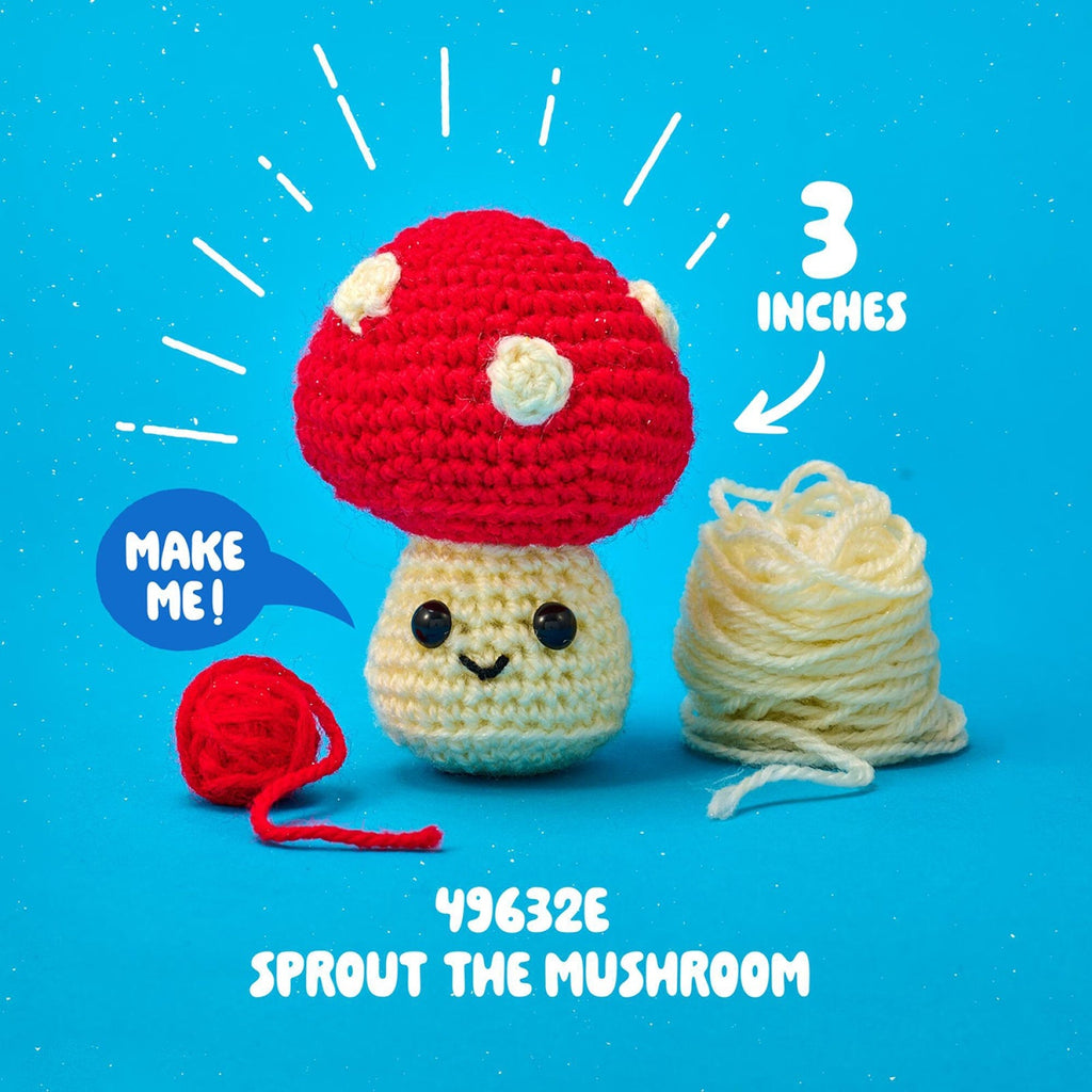 Bucilla Amigurumi Crochet Kit Mushroom