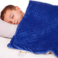 10 Lbs 48'' x 72'' Weighted Blanket for Kids with Removable Cover