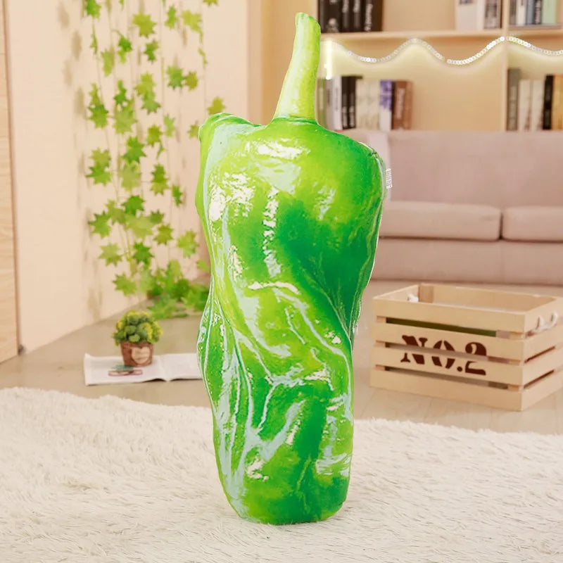 Vegetable Plush Toy Pillow – Funny Food Stuffed Cushion Collection