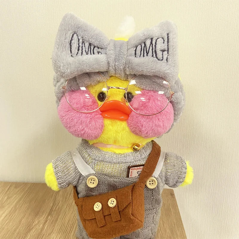 Lalafanfan Yellow Duck Plush Toy 30cm (11.8 Inches)