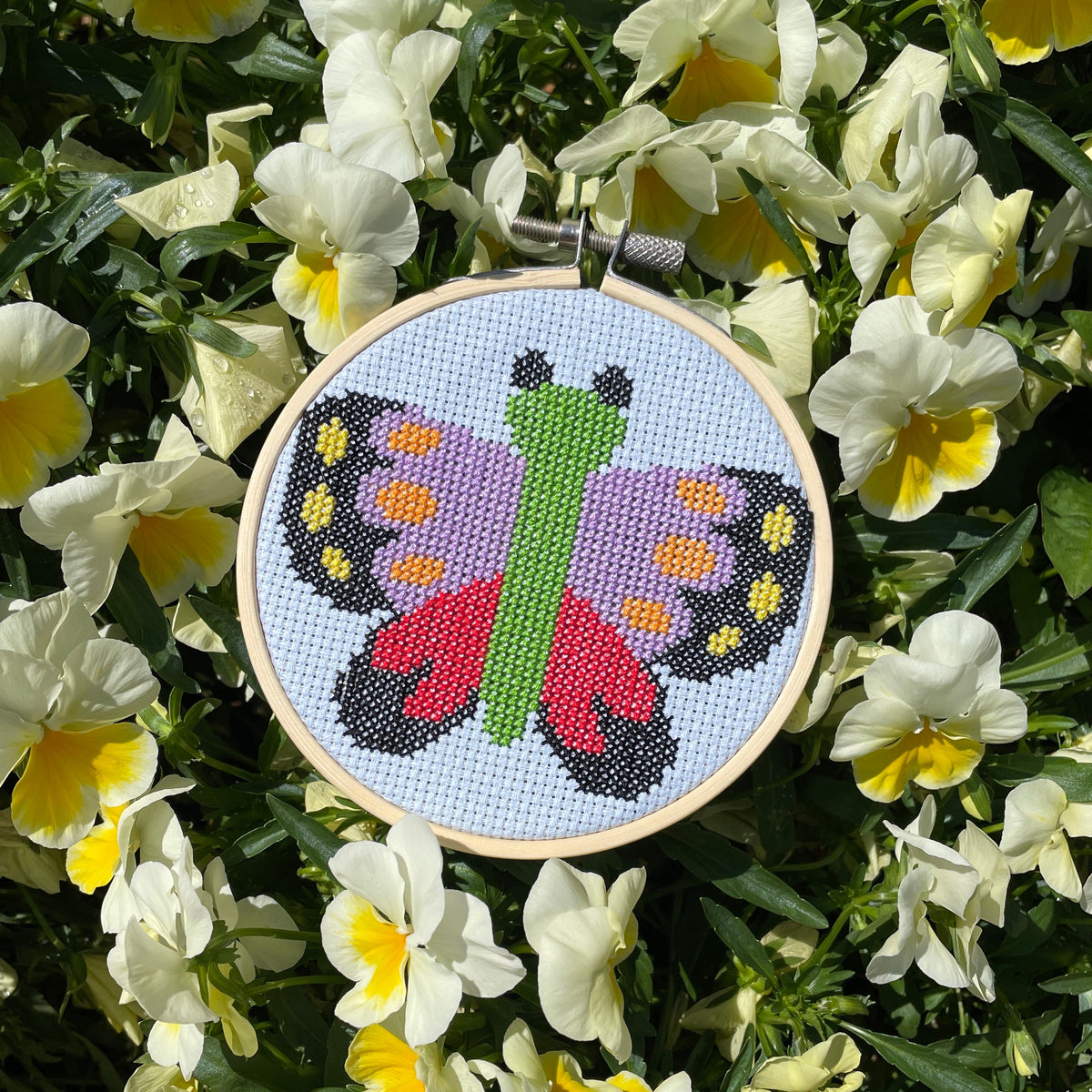 Butterfly by Mary Engelbreit Counted Cross Stitch DIY KIT