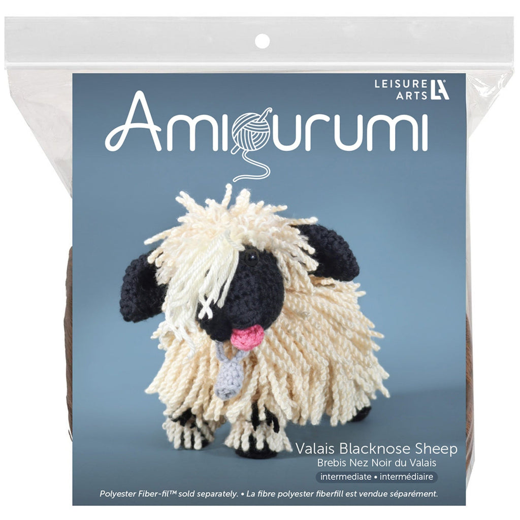Leisure Arts Amigurumi Kit Valais Blacknose Sheep