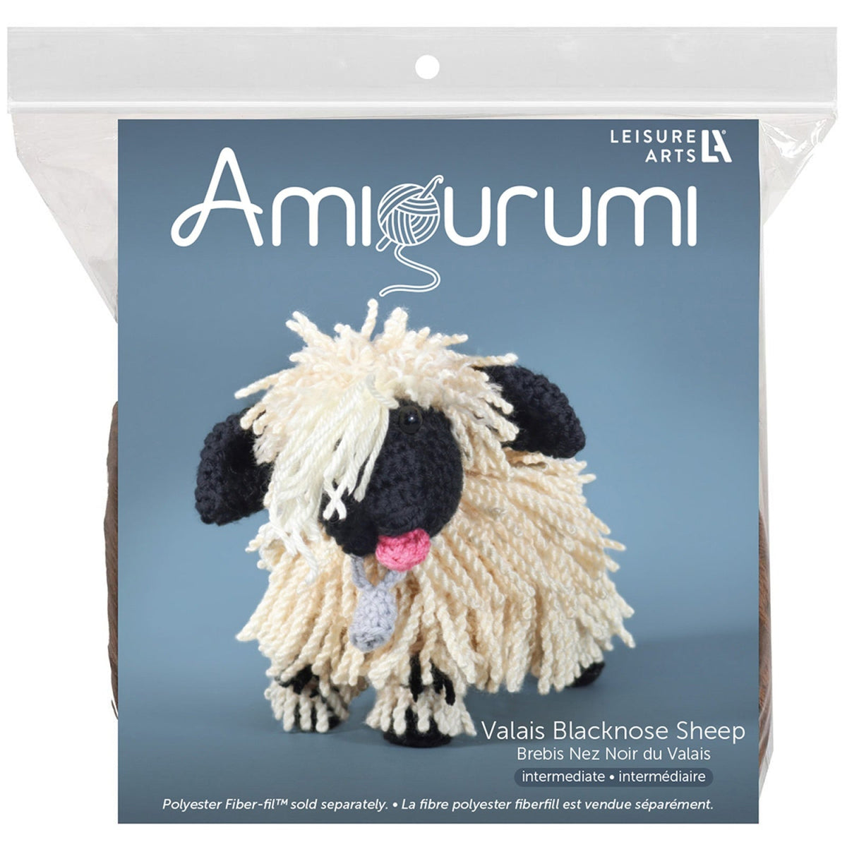 Leisure Arts Amigurumi Kit Valais Blacknose Sheep