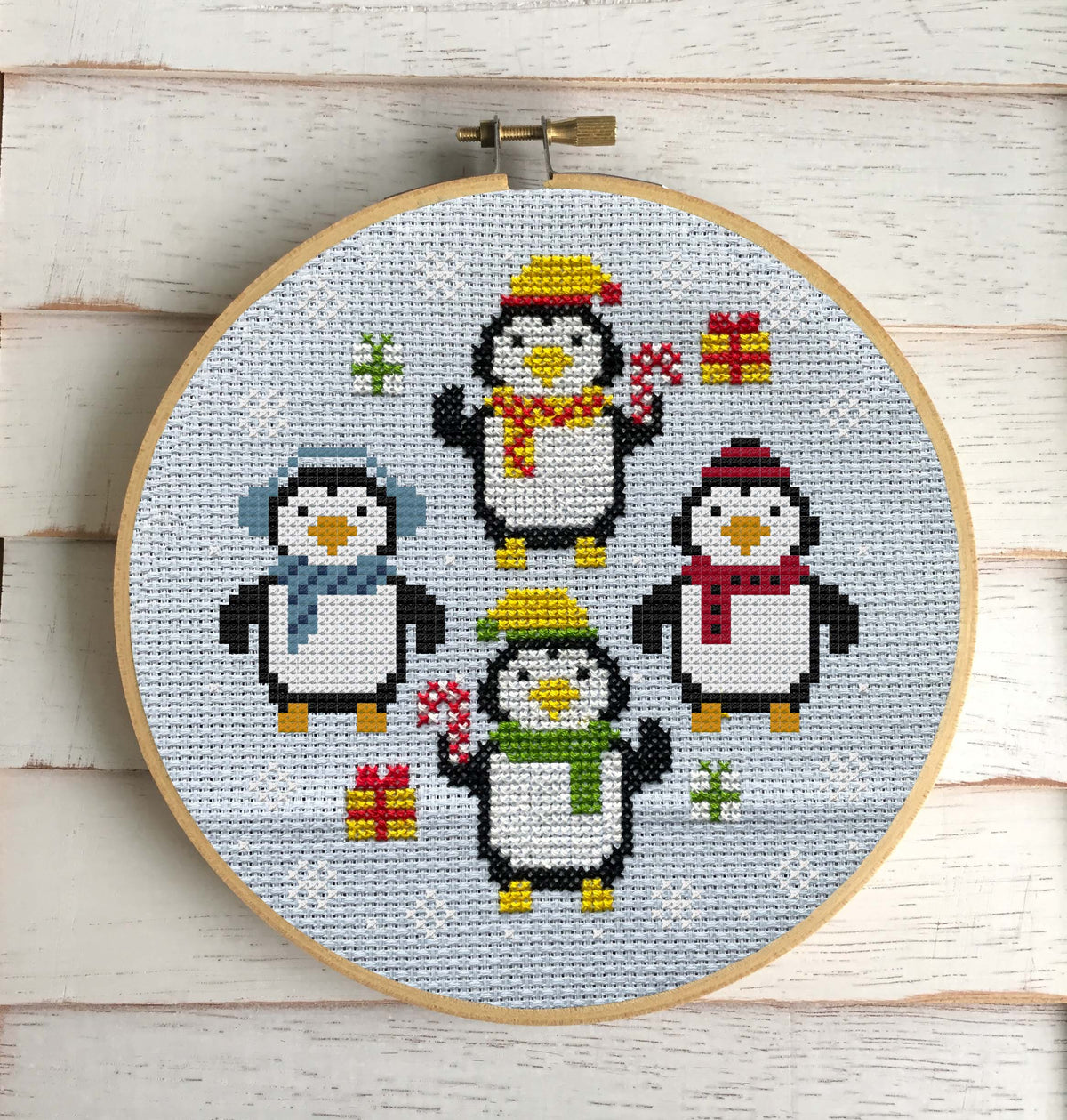 Penguin Party Cross Stitch Kit