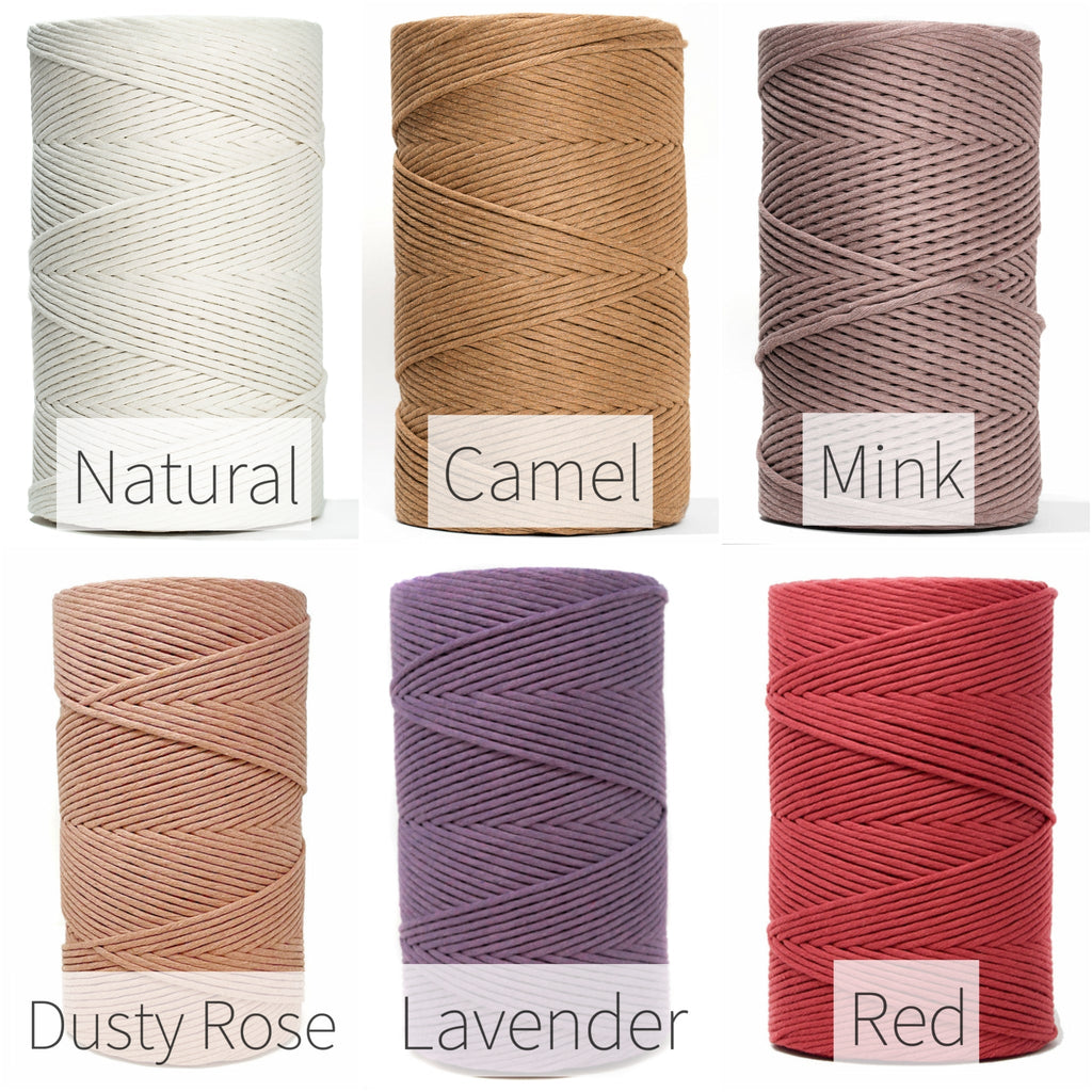 Macrame wall hanging kit "May". Beginner DIY craft kit