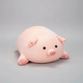Kawaii Pink Piglet Plush Toy – Soft Stuffed Pig Sleeping Pillow in Open & Close Eye (40–80cm)