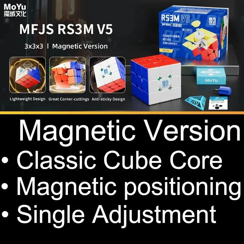 Ball-Core Magnetic 3x3 Cube