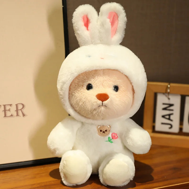 Kawaii Green Jointed Bear Panda Plush Toy