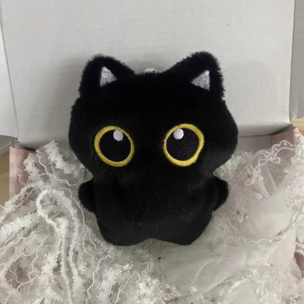 Black Cat Plush Toy Pendant 10cm (3.9 Inches)