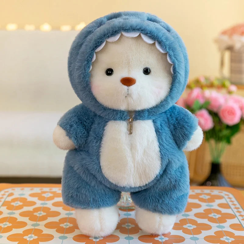 Kawaii Green Jointed Bear Panda Plush Toy