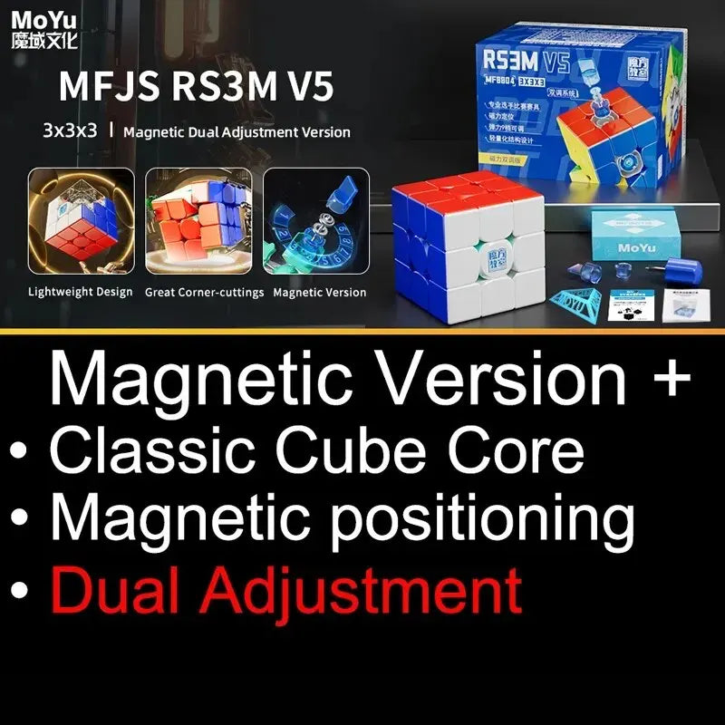 Ball-Core Magnetic 3x3 Cube