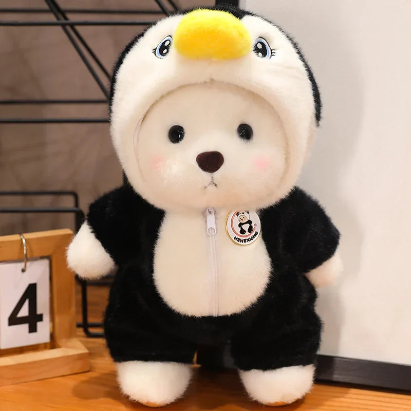Kawaii Green Jointed Bear Panda Plush Toy
