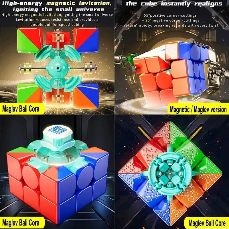 Ball-Core Magnetic 3x3 Cube