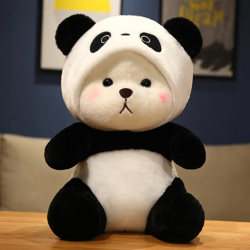 Kawaii Green Jointed Bear Panda Plush Toy