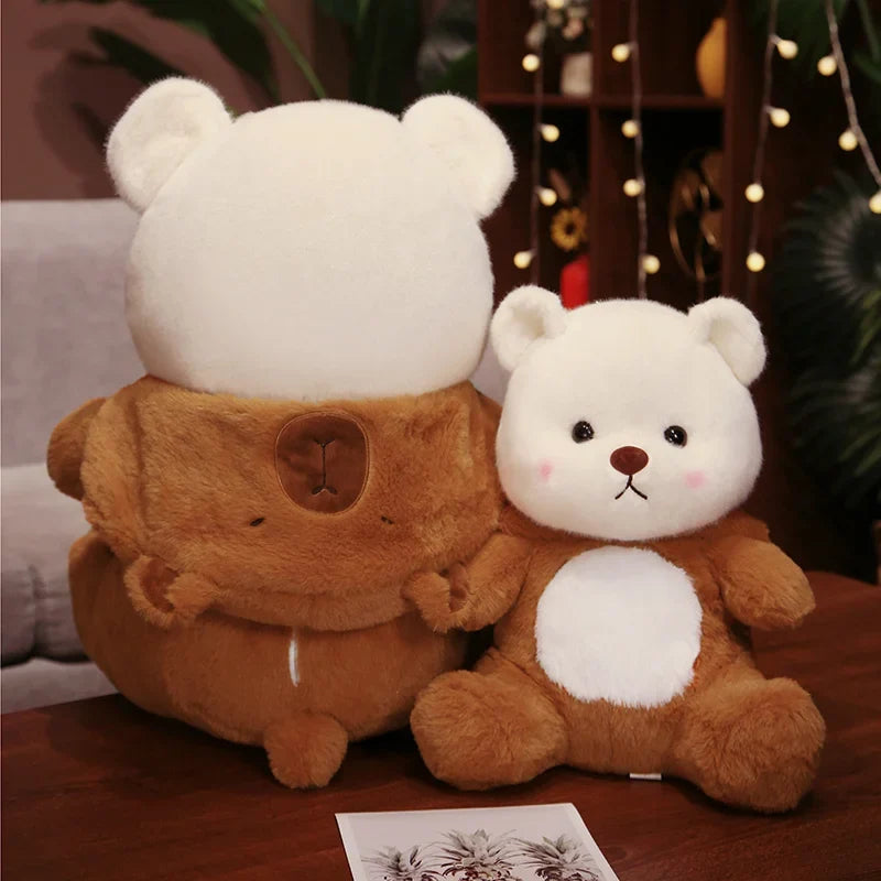 Kawaii Green Jointed Bear Panda Plush Toy