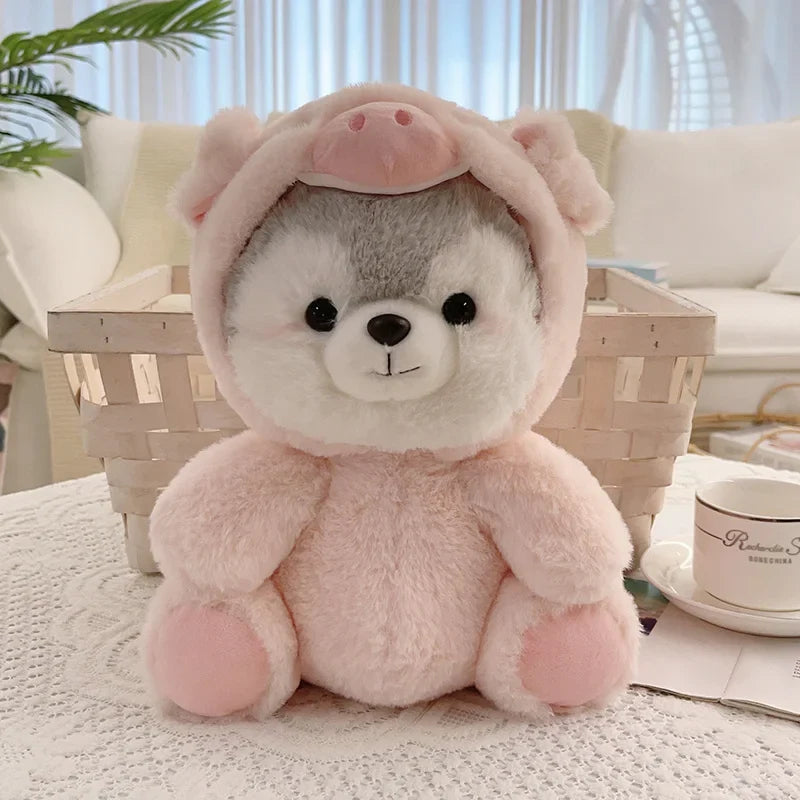 Kawaii Green Jointed Bear Panda Plush Toy