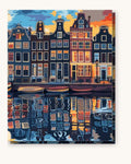 Minimalist Amsterdam | Paint by Numbers Kit for Adults
