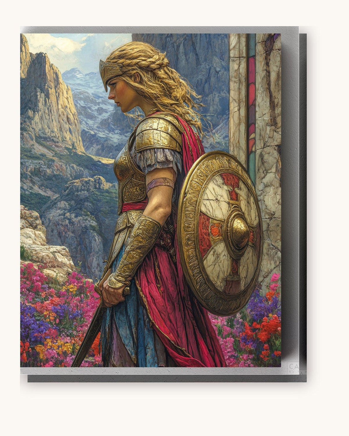 Authentic Athena | Paint by Numbers Kit for Adults
