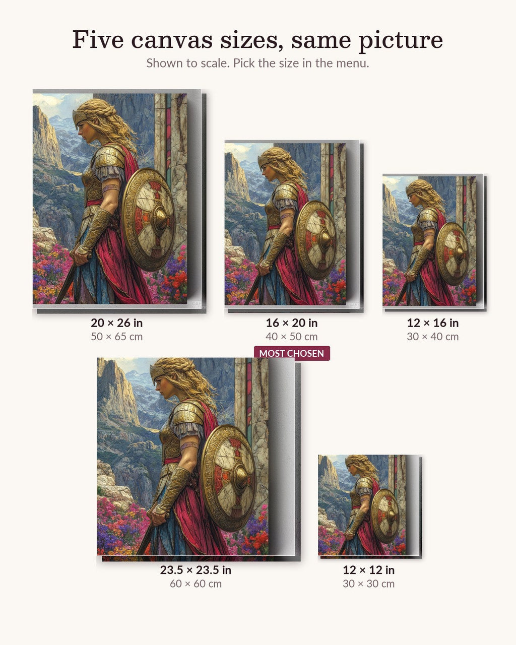 Authentic Athena | Paint by Numbers Kit for Adults