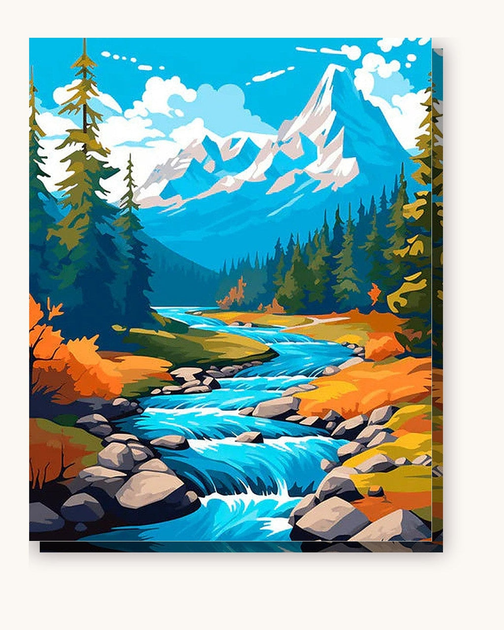 Autumn Whisper River | Paint by Numbers Kit