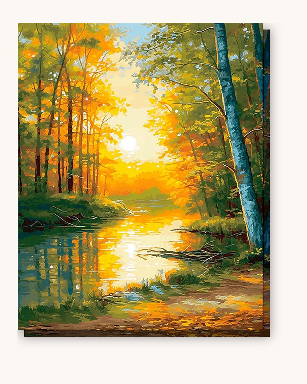 Autumn Glow | Paint by Numbers Kit for Adults