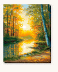 Autumn Glow | Paint by Numbers Kit for Adults