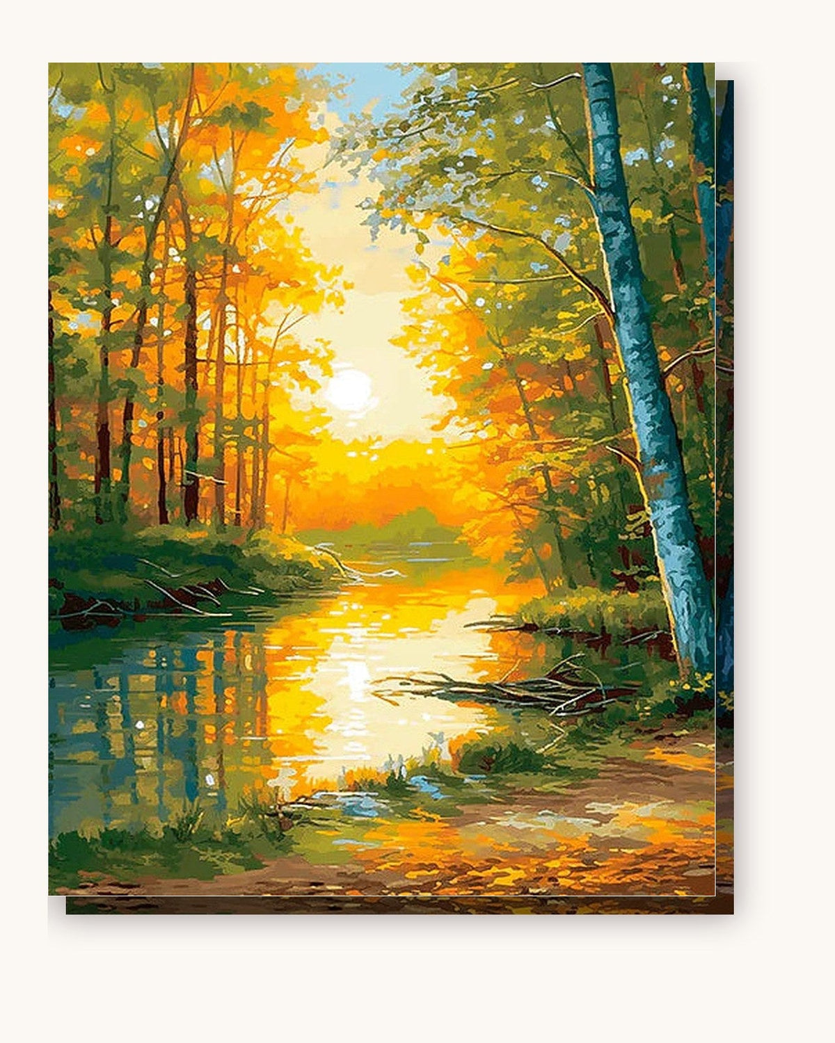 Autumn Glow | Paint by Numbers Kit for Adults