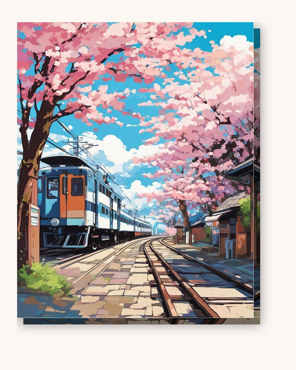 Blossom Station | Paint by Numbers Kit