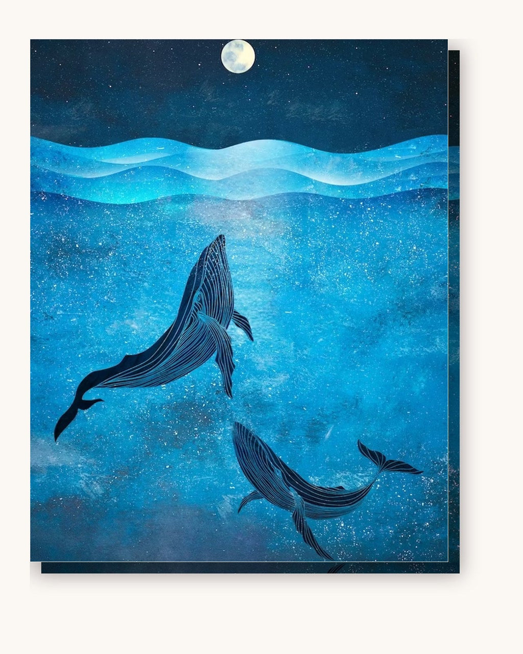 Blue Whales | Paint by Numbers Kit