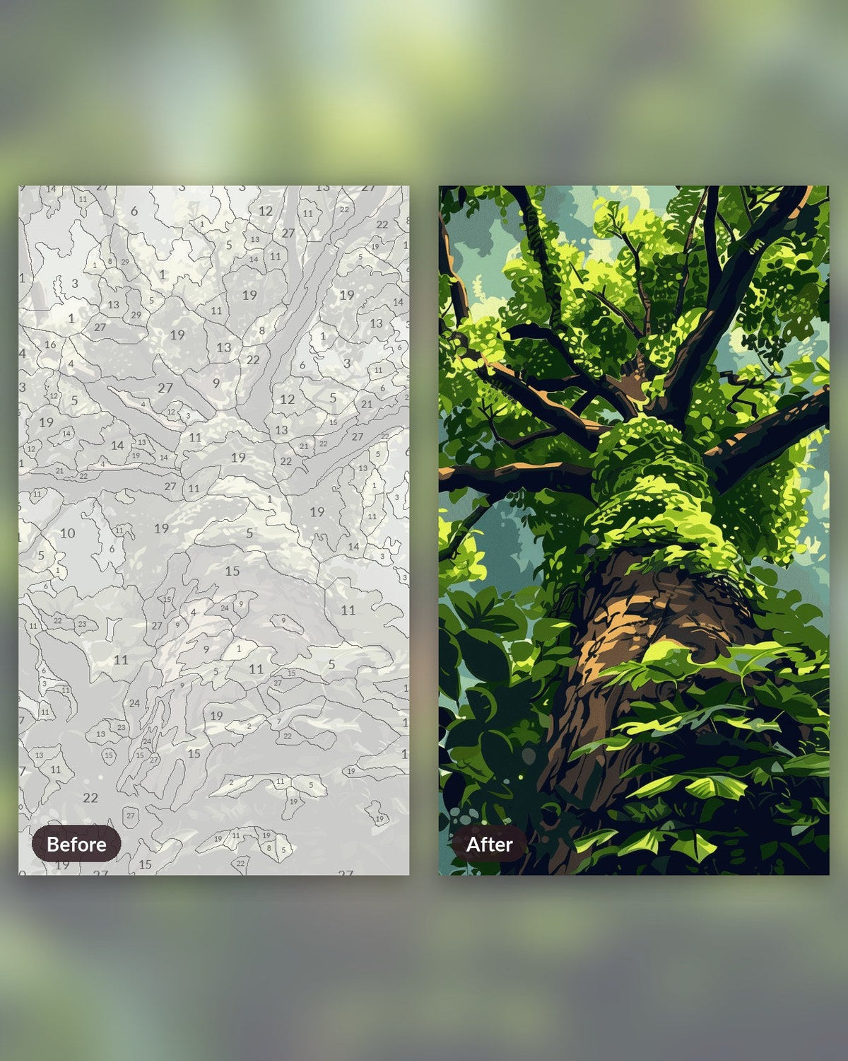 Climbing Forever Tree | Paint by Numbers Kit