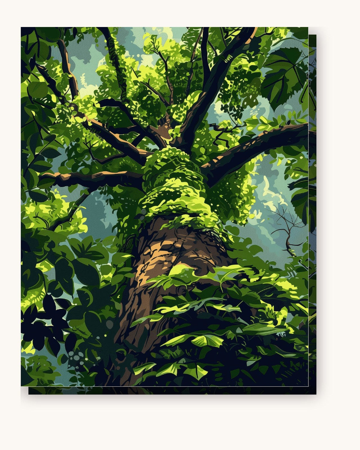Climbing Forever Tree | Paint by Numbers Kit