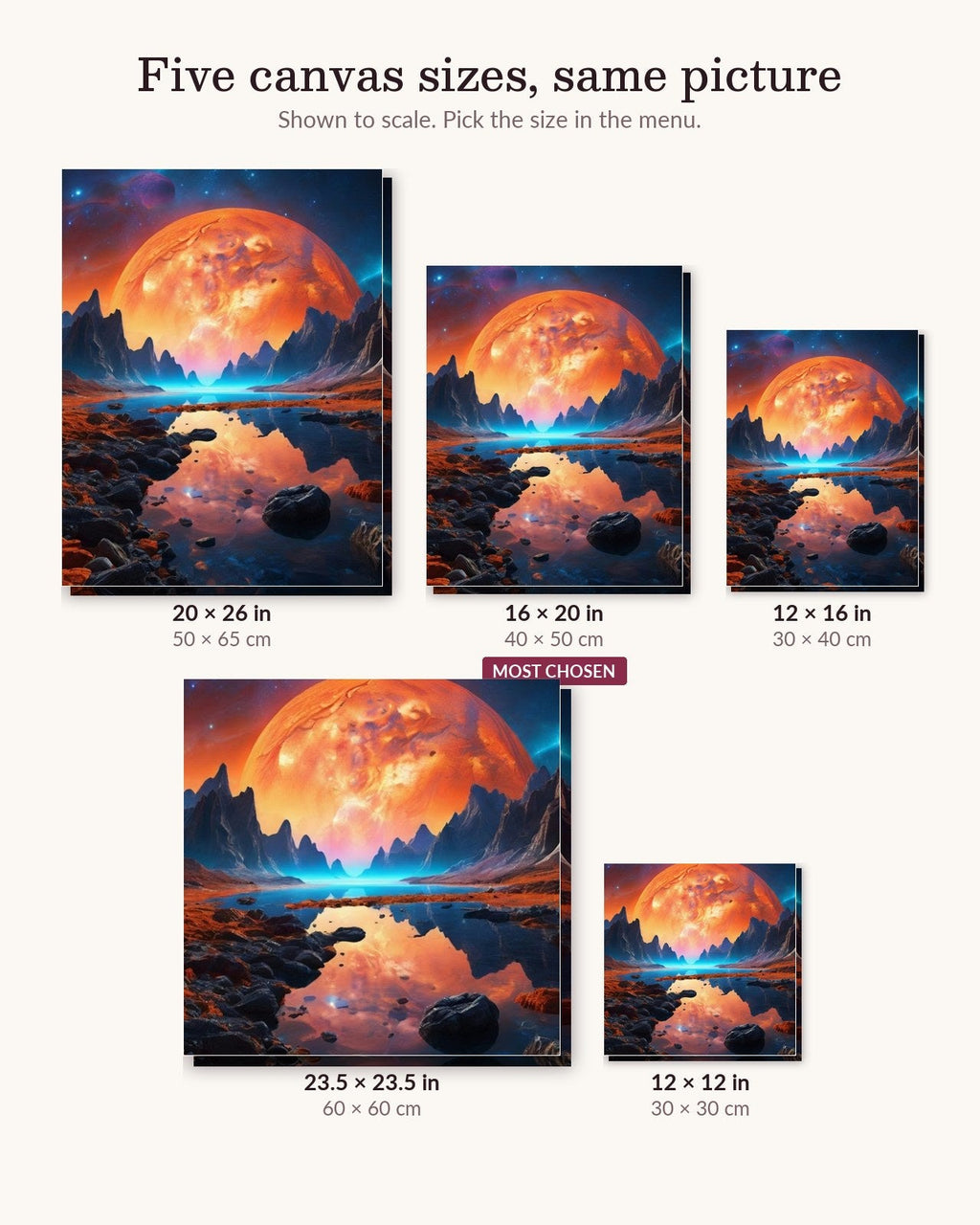 Deep Space Glow | Paint by Numbers Kit for Adults