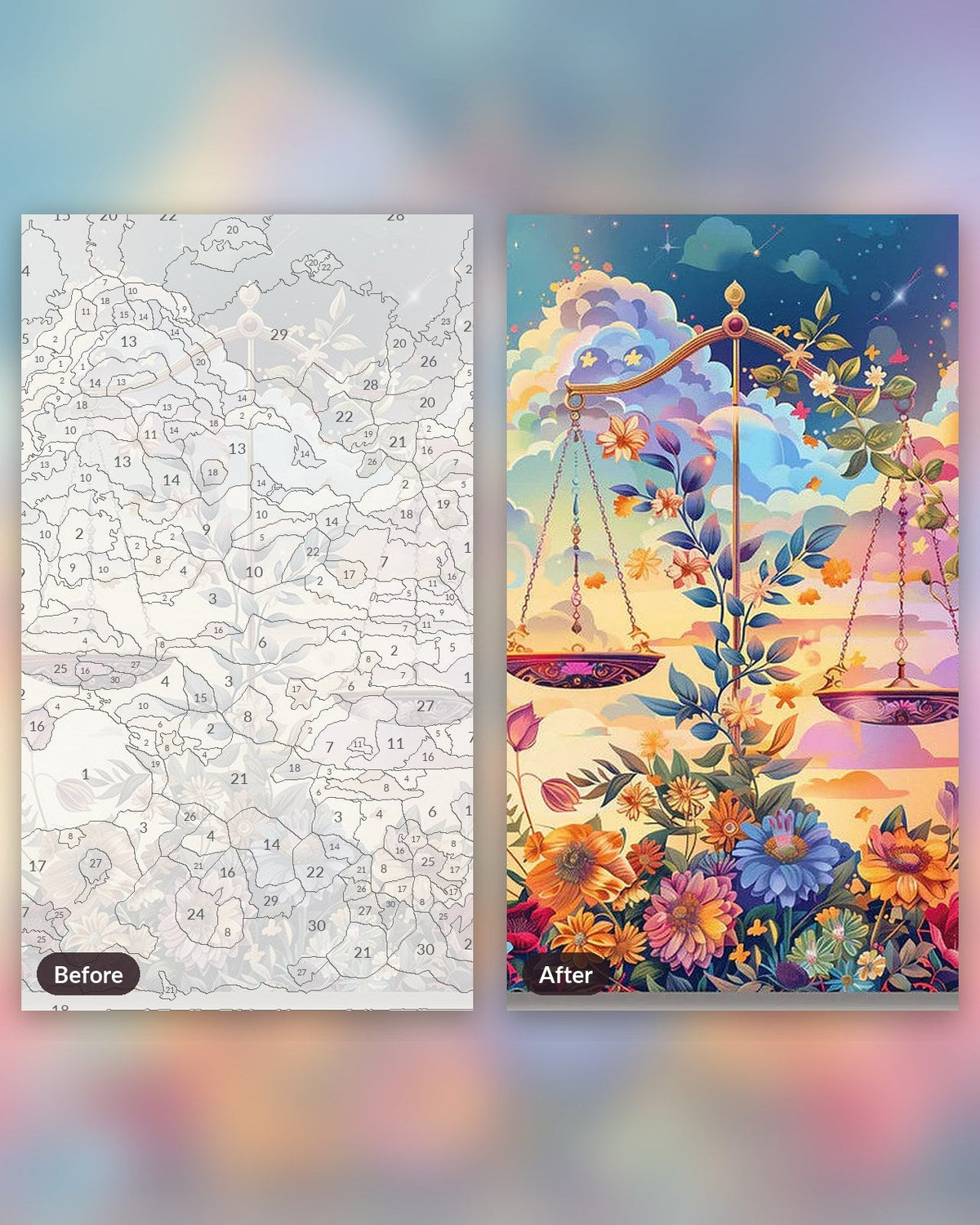Divine Libra | Paint by Numbers Kit