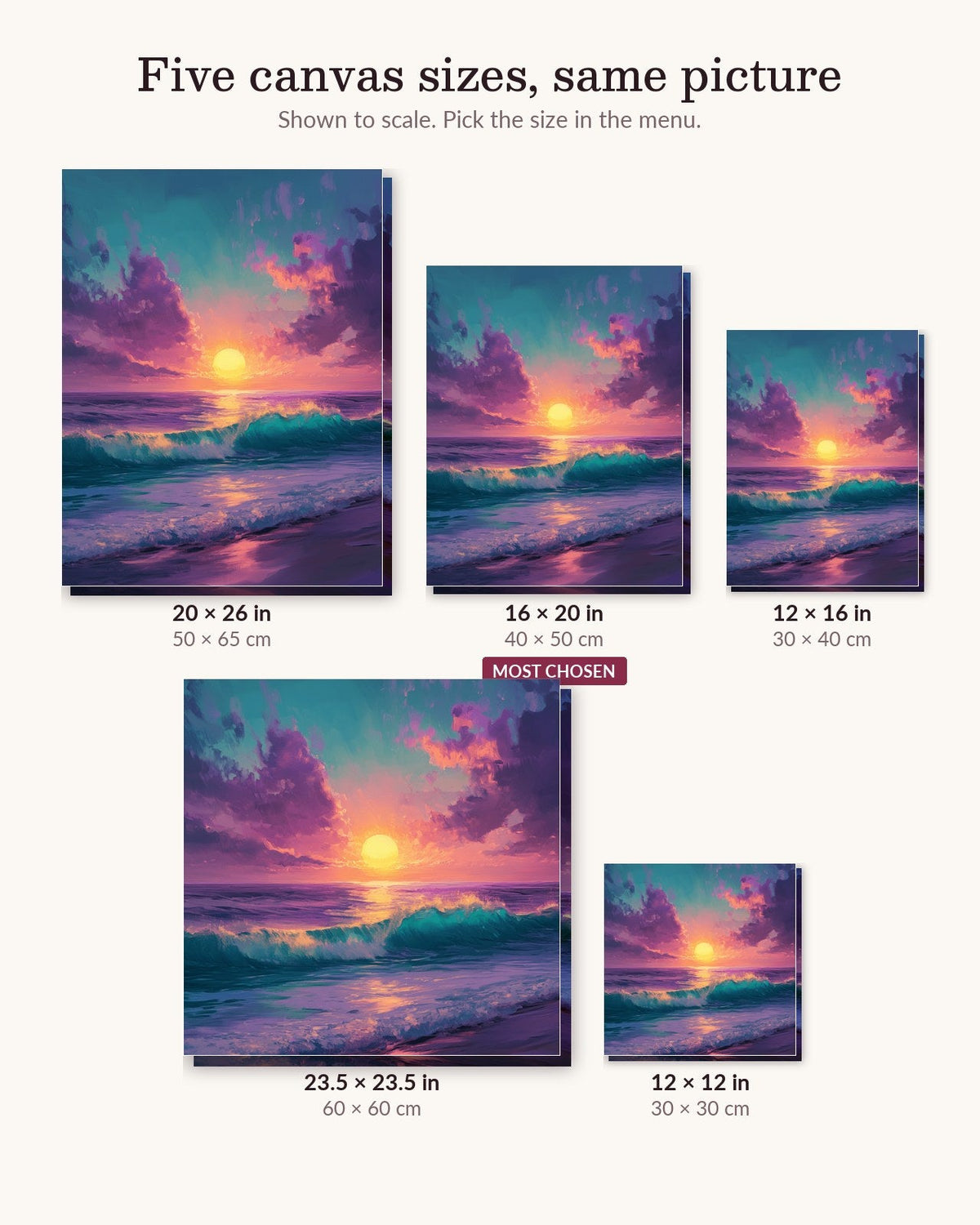Dreamlike Dusk | Paint by Numbers Kit for Adults