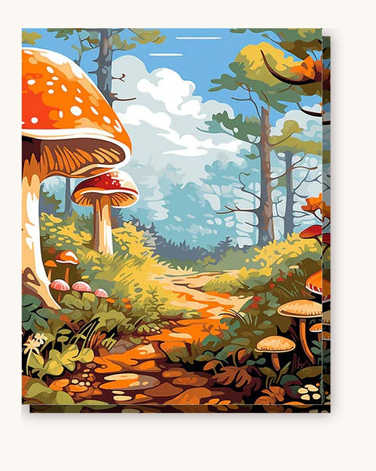 Enchanted Forest Trail | Paint by Numbers Kit for Adults