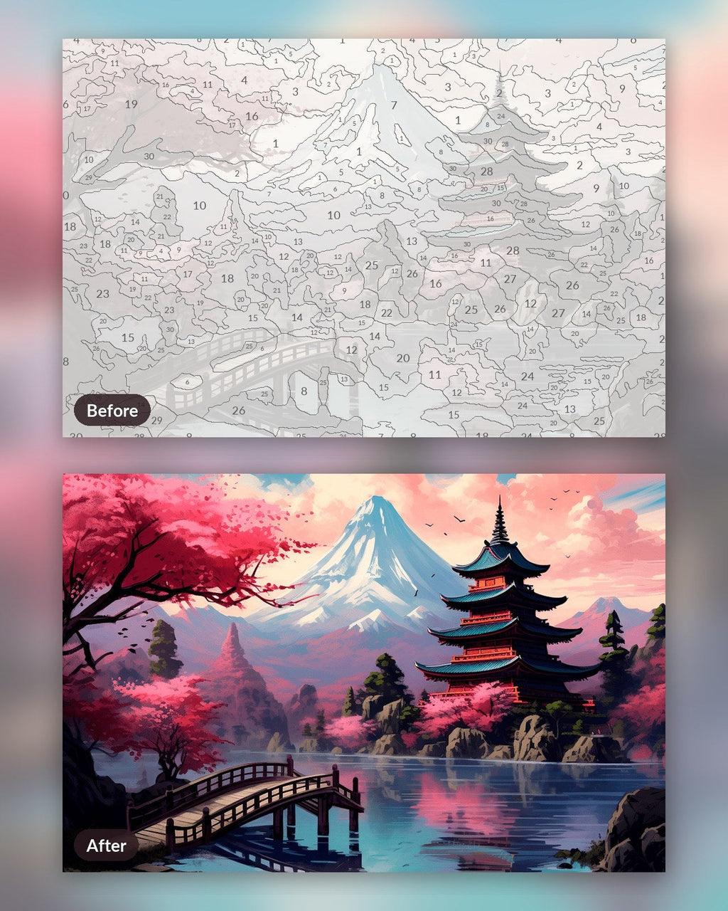 Fuji's Eternity | Paint by Numbers Kit