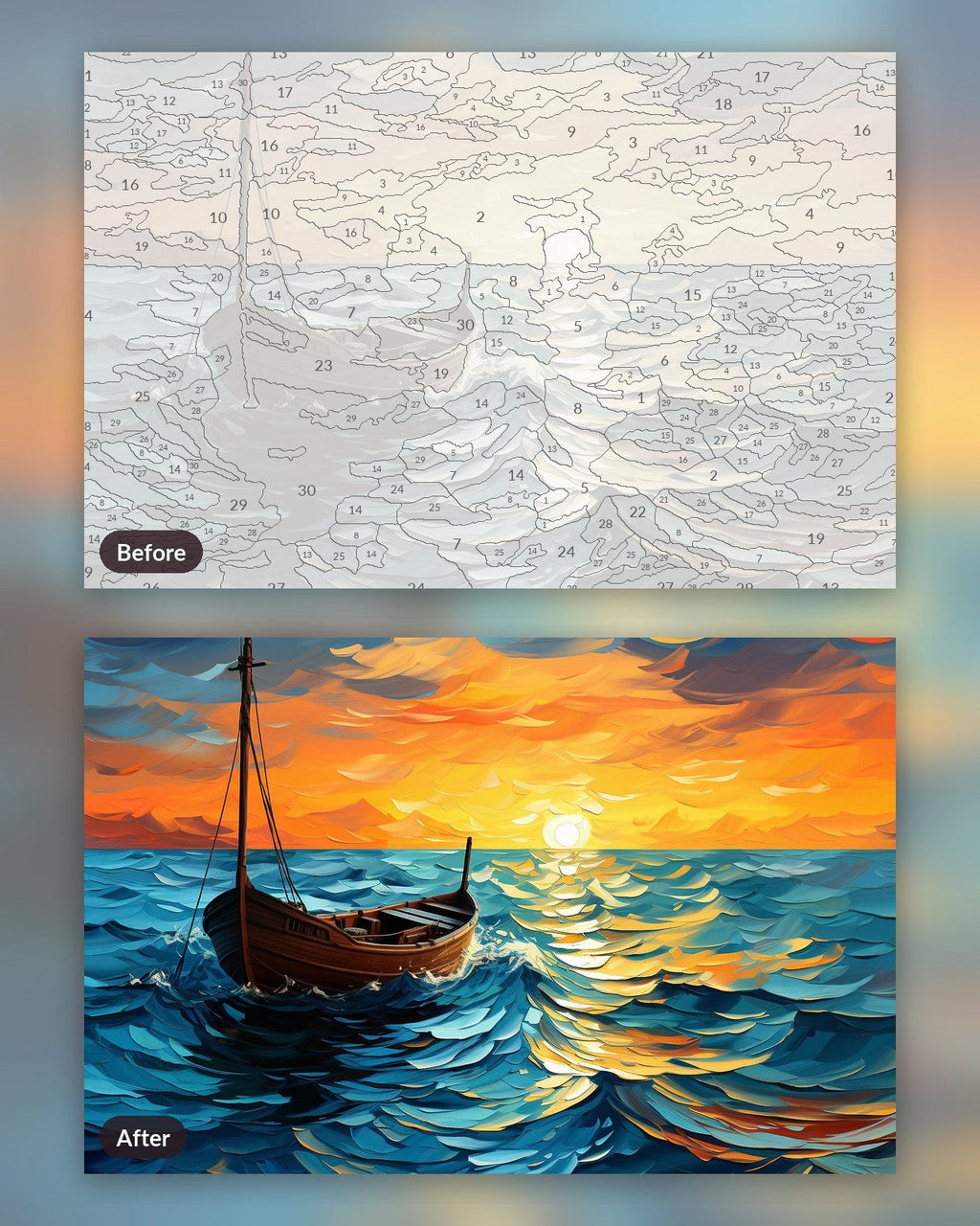 Evening Sail | Paint by Numbers Kit