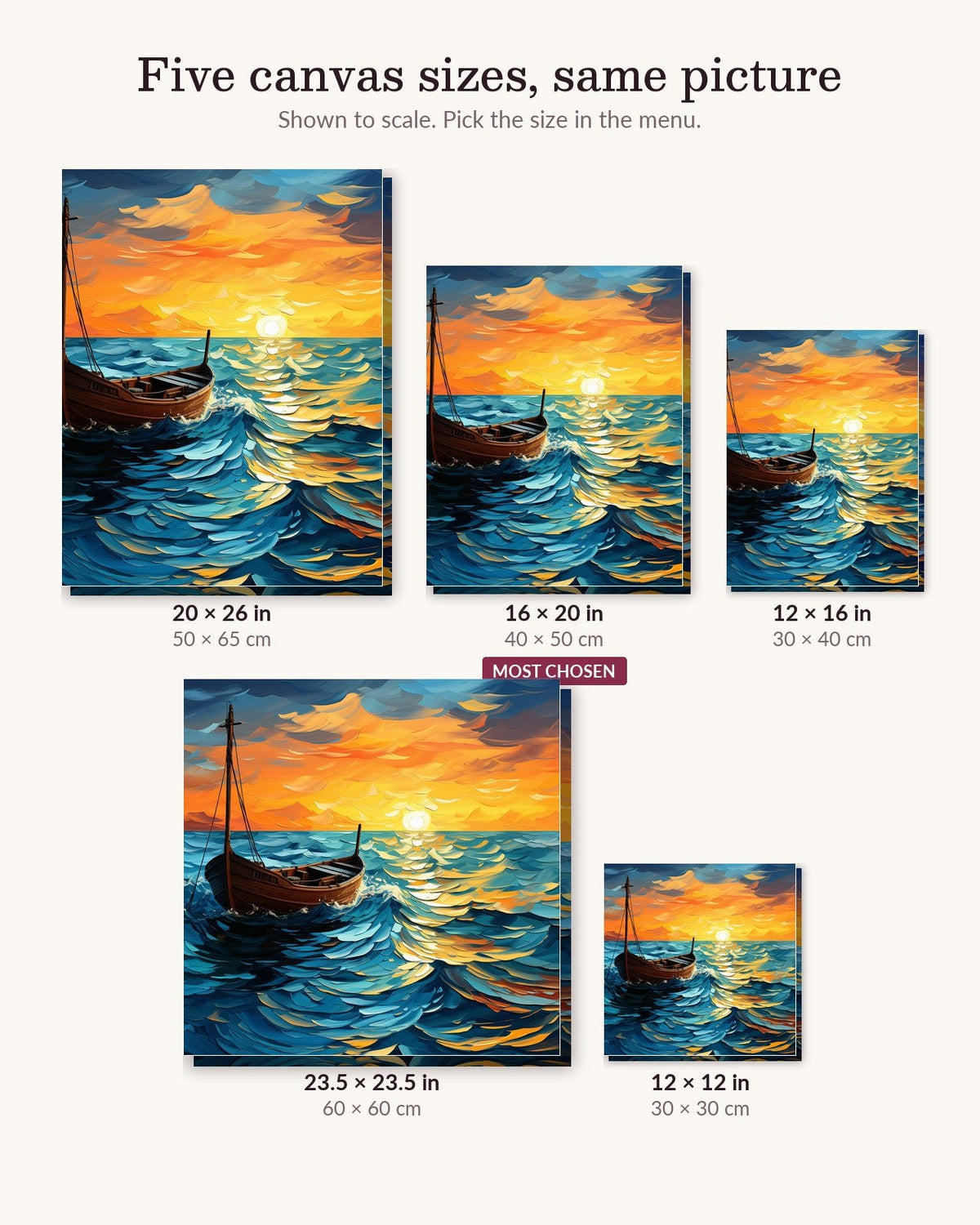 Evening Sail | Paint by Numbers Kit