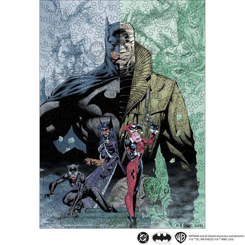 Wooden jigsaw puzzle DC Batman™ – Game of Shadows (B2B)