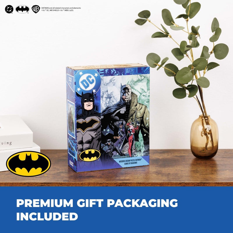 Wooden jigsaw puzzle DC Batman™ – Game of Shadows (B2B)