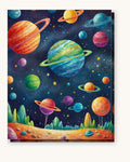 Galactic Orbs | Paint by Numbers Kit
