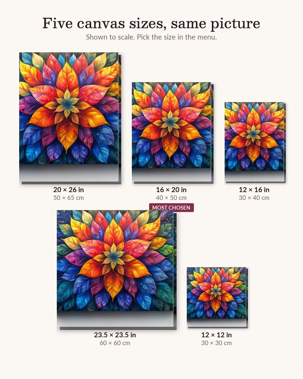 Galactic Petals | Paint by Numbers Kit