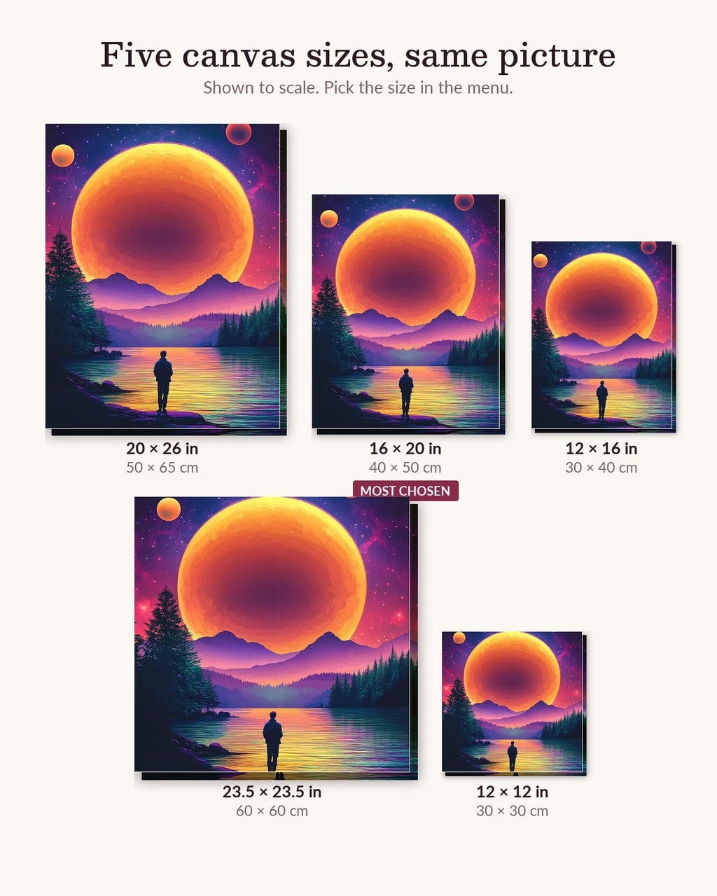 Glowing Sun | Paint by Numbers Kit