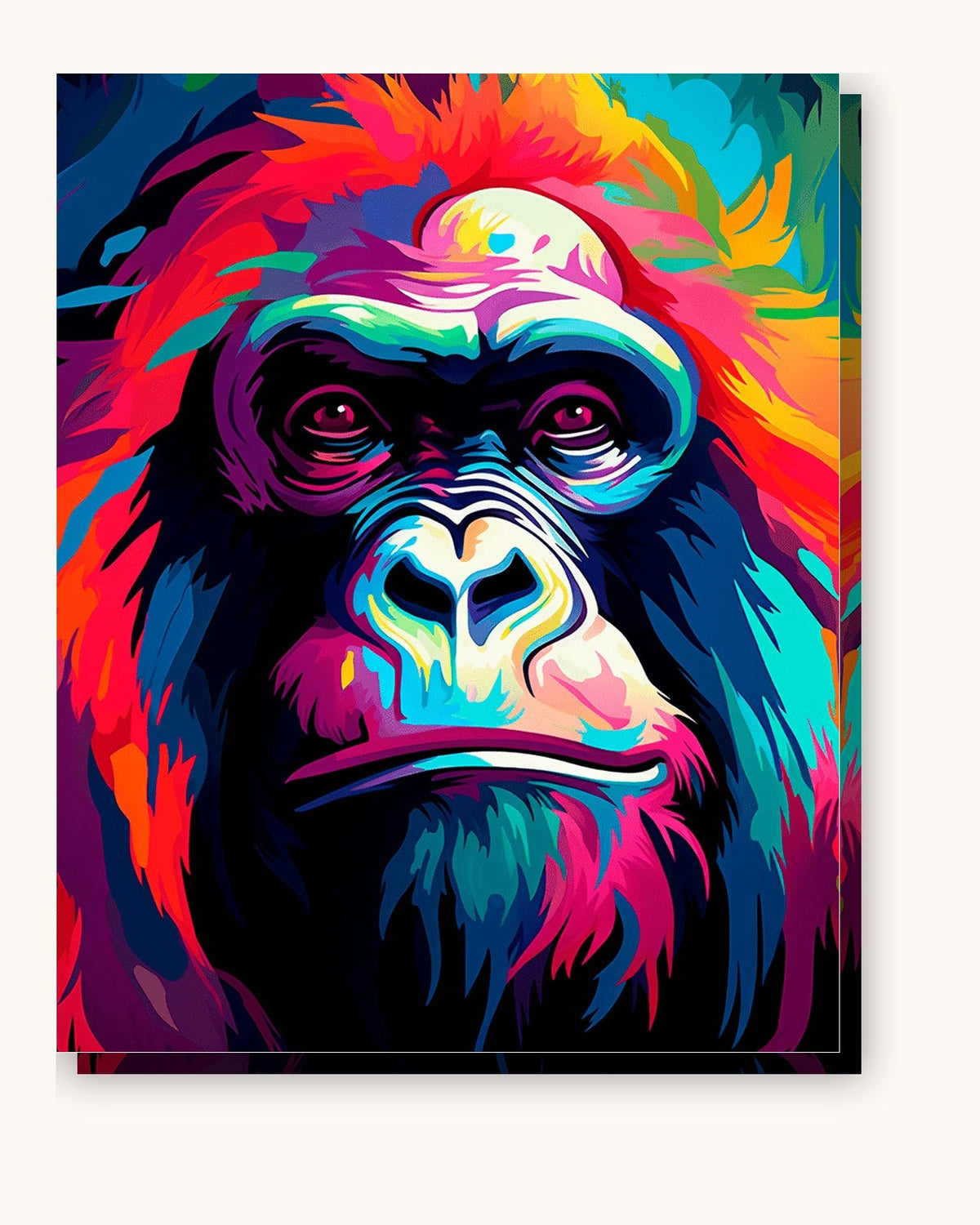 Gorilla’s Insight | Paint by Numbers Kit