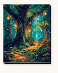 Illuminated Woodland | Paint by Numbers Kit