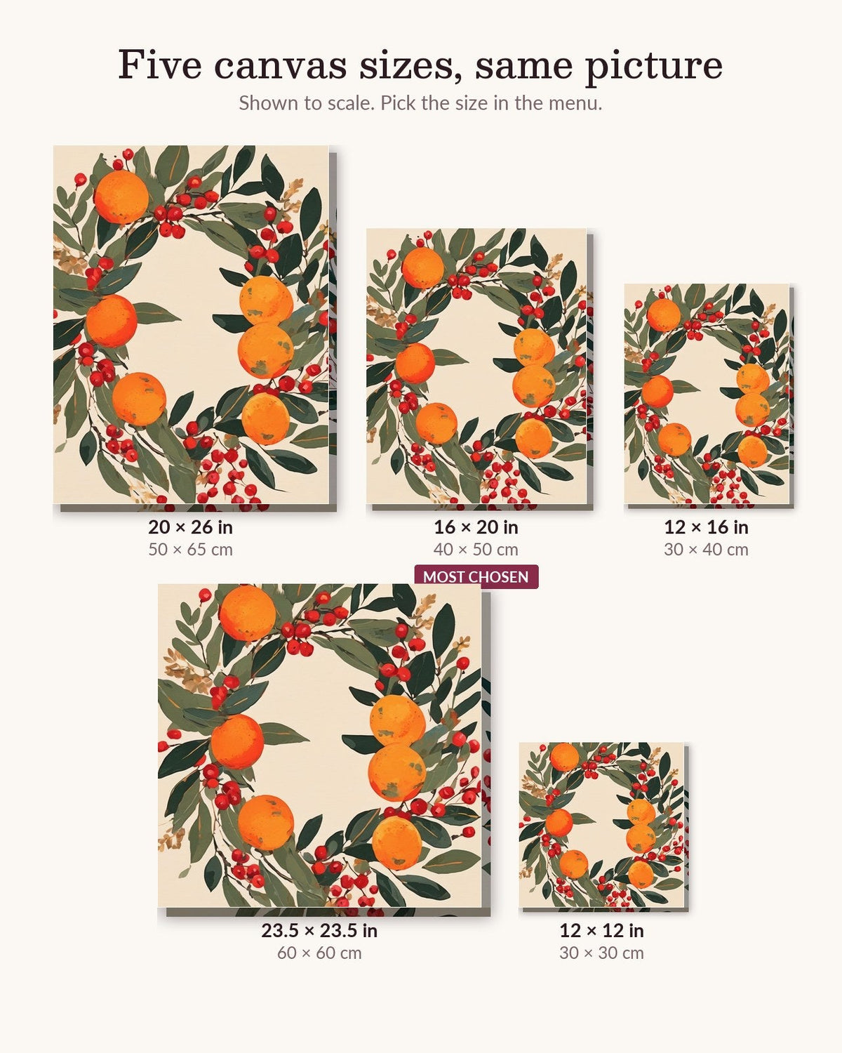 Harvest Wreath | Paint by Numbers Kit